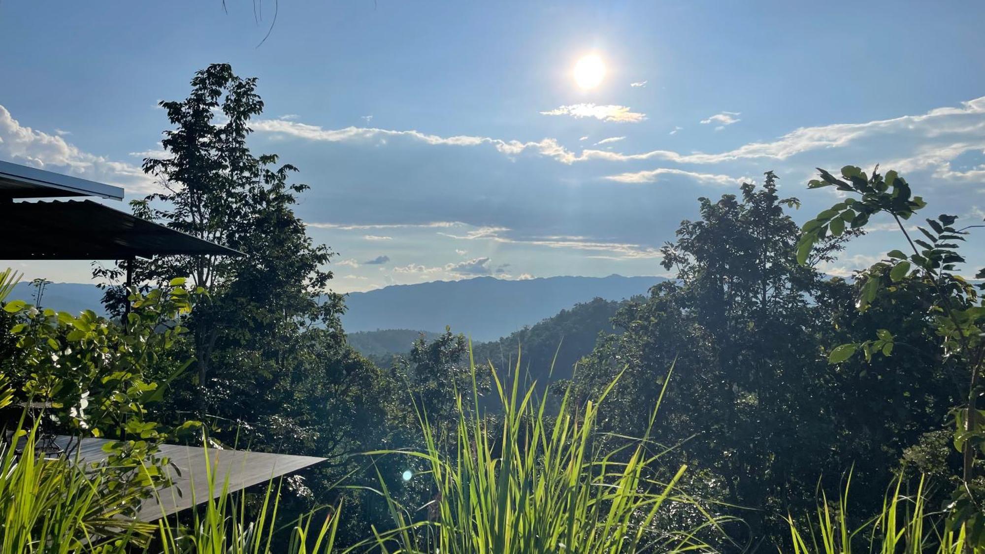 Monsonkeang Camping View ม่อนสันเกี๋ยง Mae Chaem Exteriör bild